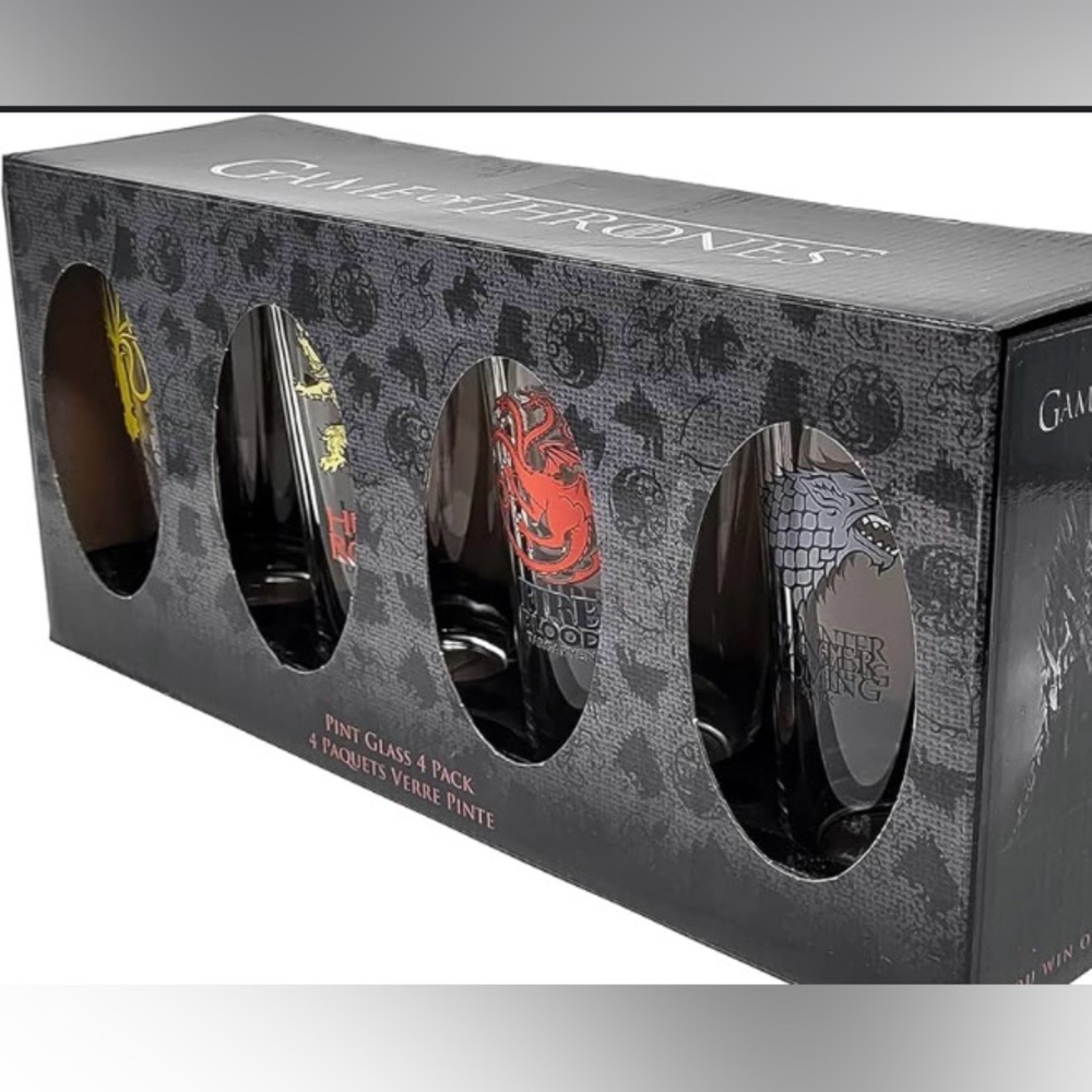 Game of Thrones collectible Glass Set